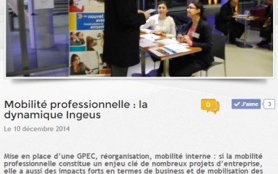 [Ingeus] Mobilité professionnelle : la dynamique Ingeus