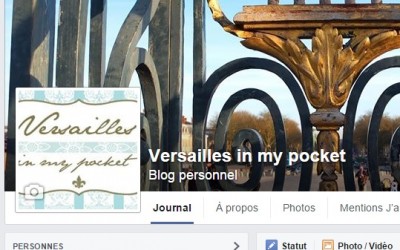 [VIMP] Presque 5 000 fans sur la page Facebook de Versailles in my pocket !