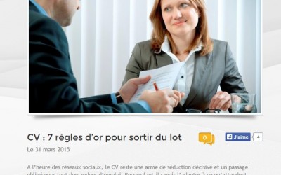 [Ingeus] Sept règles d&rsquo;or pour rédiger son CV