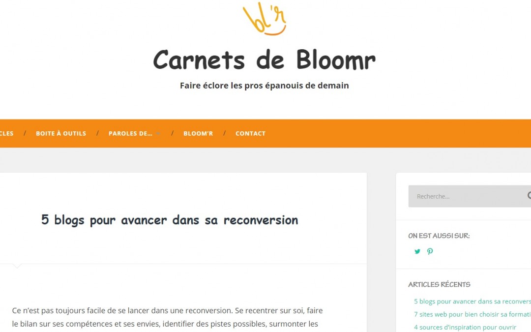 [LNA] Les Nouveaux Audacieux à l’honneur sur bloomr.org