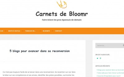[LNA] Les Nouveaux Audacieux à l&rsquo;honneur sur bloomr.org