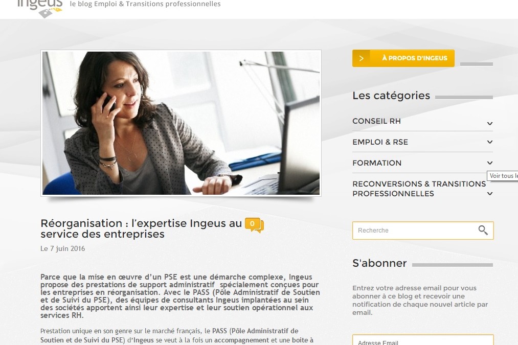 [RH] Réorganisation : l’expertise Ingeus au service des entreprises