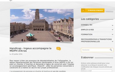 [RH] Ingeus accompagne la MDPH d’Arras