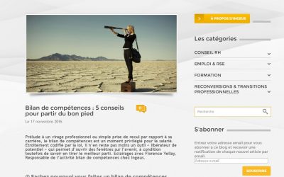 [RH] Optimiser son bilan de compétences