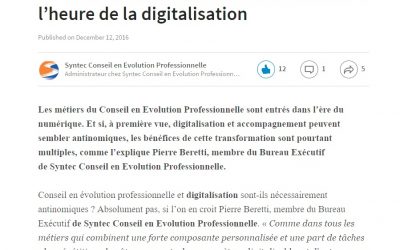[Rédaction web] Le Conseil en Evolution Professionnelle à l’heure de la digitalisation