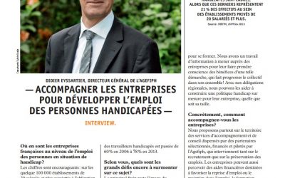 [Rédaction pro] Interview Agefiph pour le mag Apec RH