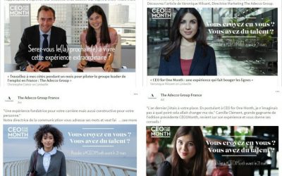 [Rédaction web] Campagne LinkedIn pour Adecco Group France