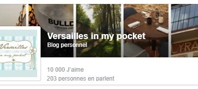 [Blogging] 10 000 J&rsquo;aime pour Versailles in my pocket !