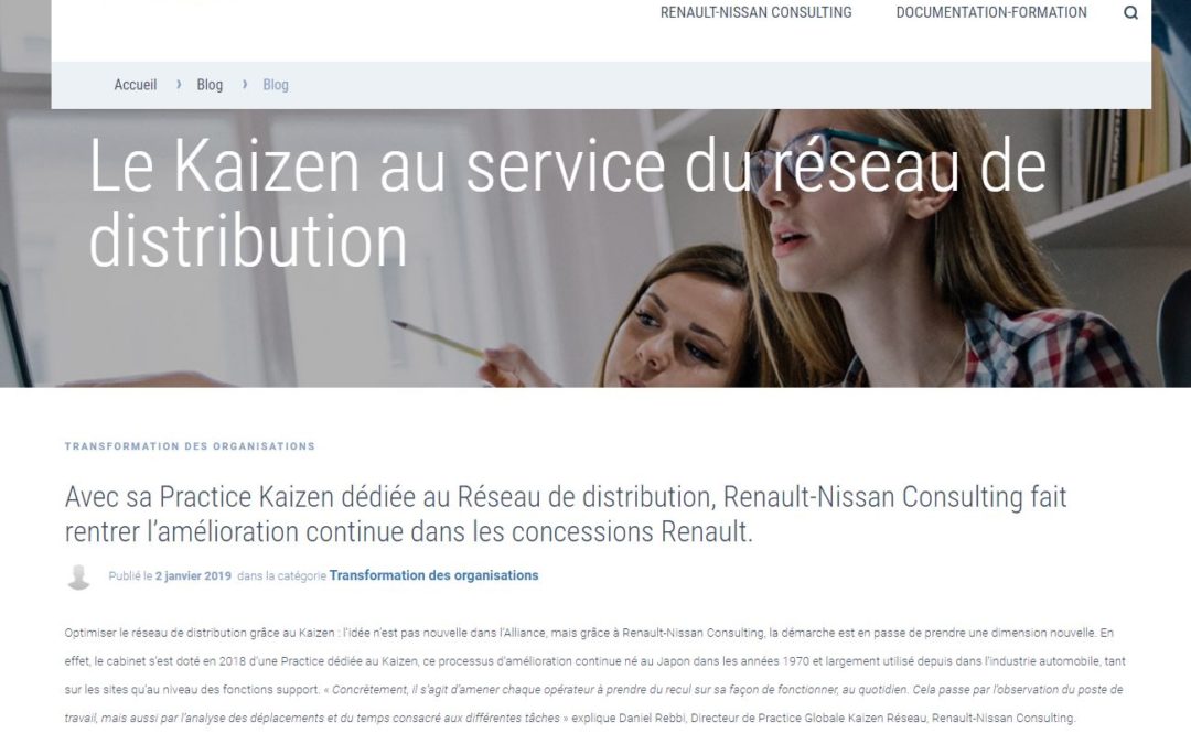 [Web] Article pour le blog Renault-Nissan Consulting