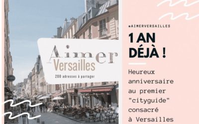 [Anniversaire] Première bougie pour le guide « Aimer Versailles »